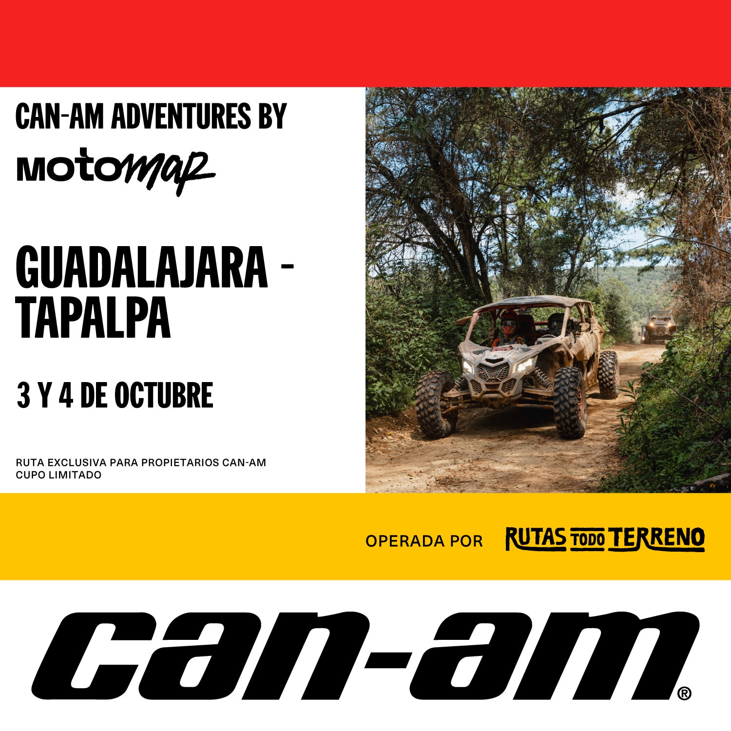 CAN-AM ADVENTURES TAPALPA BY MOTOMAR